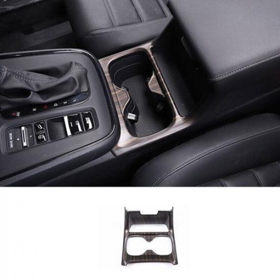 For Honda CR-V CRV -2024 Wood Grain Style Water Cup Holder Frame Cover Trim