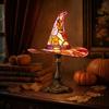 Halloween Witch Night Light with USB Plug for Home Decor