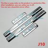 For Nissan Qashqai J10 J11 Door Sill Scuff Plate Stainless Steel Door Sills Pedal 2007~2013 2016~2021Car Accessories