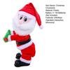 Šťastný twerkující Santa Claus panenka Vtipná tančící animovaná vánoční plyšová hračka Elektrická hudba zpívající Santa Claus Vánoční dekorace