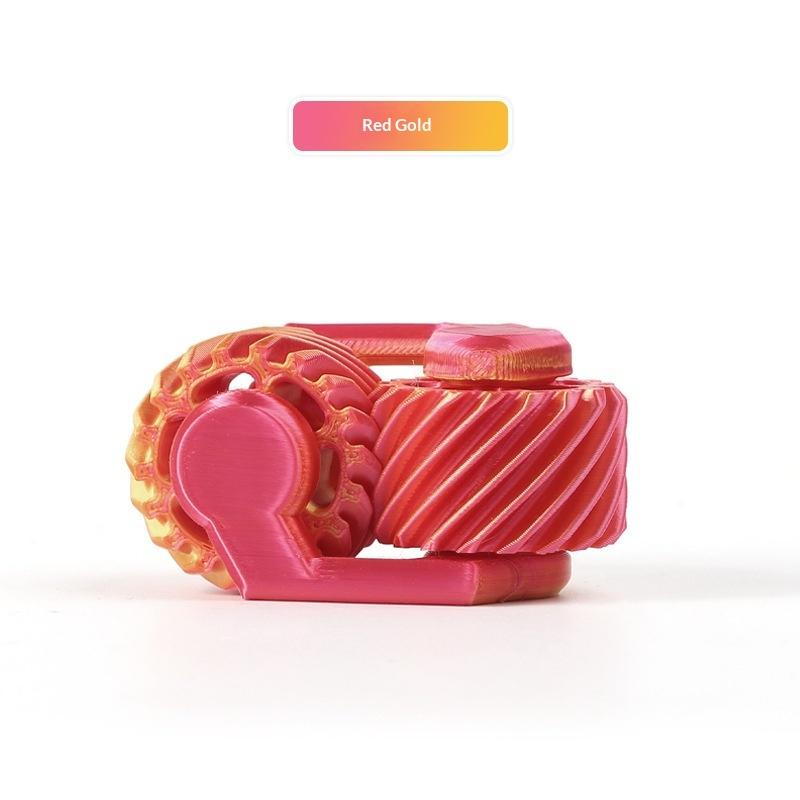 1Pcs Mini Gyroscope Popular  Spinner 3D Printed Fingertip Gear Decompression Toy For Adults Teens Kids