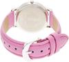 Citizen Pink Analog Hello Kitty Watch with Waterproof Leather Made in 0017N003 Q&Q Women's Strap, Japan,