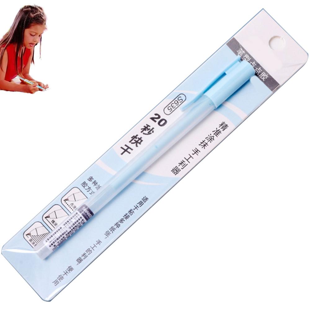 Scrapbook Quick Dry Glue Pen Gl-ue Dots Adhesive Tool Quick Dry Papercrafts DIY Handmade Stationery Liquid Glue Pen