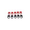 5Pcs Bar Accessories Plastic Cocktail Bottle Buckle Thicken Stable Cocktail Snaps Colorful Beer Drink Upside Down Clip Bar