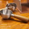 Coffee Measuring Spoon Stainless Steel Spoon Travel-Friendly Versatile Usage 12g Coffee Scoop Ergonomic Design