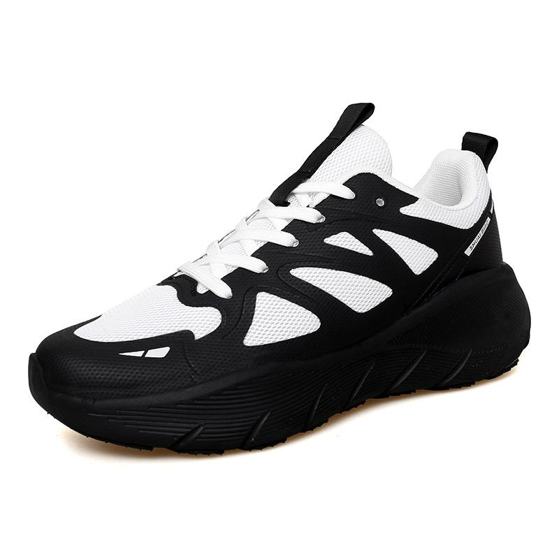 2025 foreign trade lightweight sports shoes Pace Panda explosion high elastic shock absorption running men's shoes jumping exercise couple casual sh