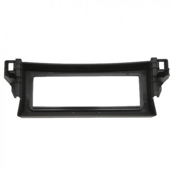 Single 1 DIN Car Stereo Frame Radio Fascia Dash Panel Black For TOYOTA REIZ 2012