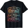 Vintage 1955 Limited Edition Shirt 70 Year Old 70th Birthday  S - 5XL Unisex T-Shirt