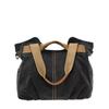 Borsa a tracolla in tela a forma di conchiglia con tasche con cerniera per donne casual