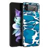Cartoon Print Phone Case for Samsung Galaxy Z Flip 3 4 5 Folding Mobile Shell For Samsung Z Flip3 Flip4 Flip5 PC Hard Cover