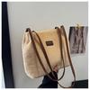 Autumn and Winter Fashion Plush Bag Women's 2025 Casual Versatile Large-capacity Commuter Tote Bag Texture Shoulder Handbag