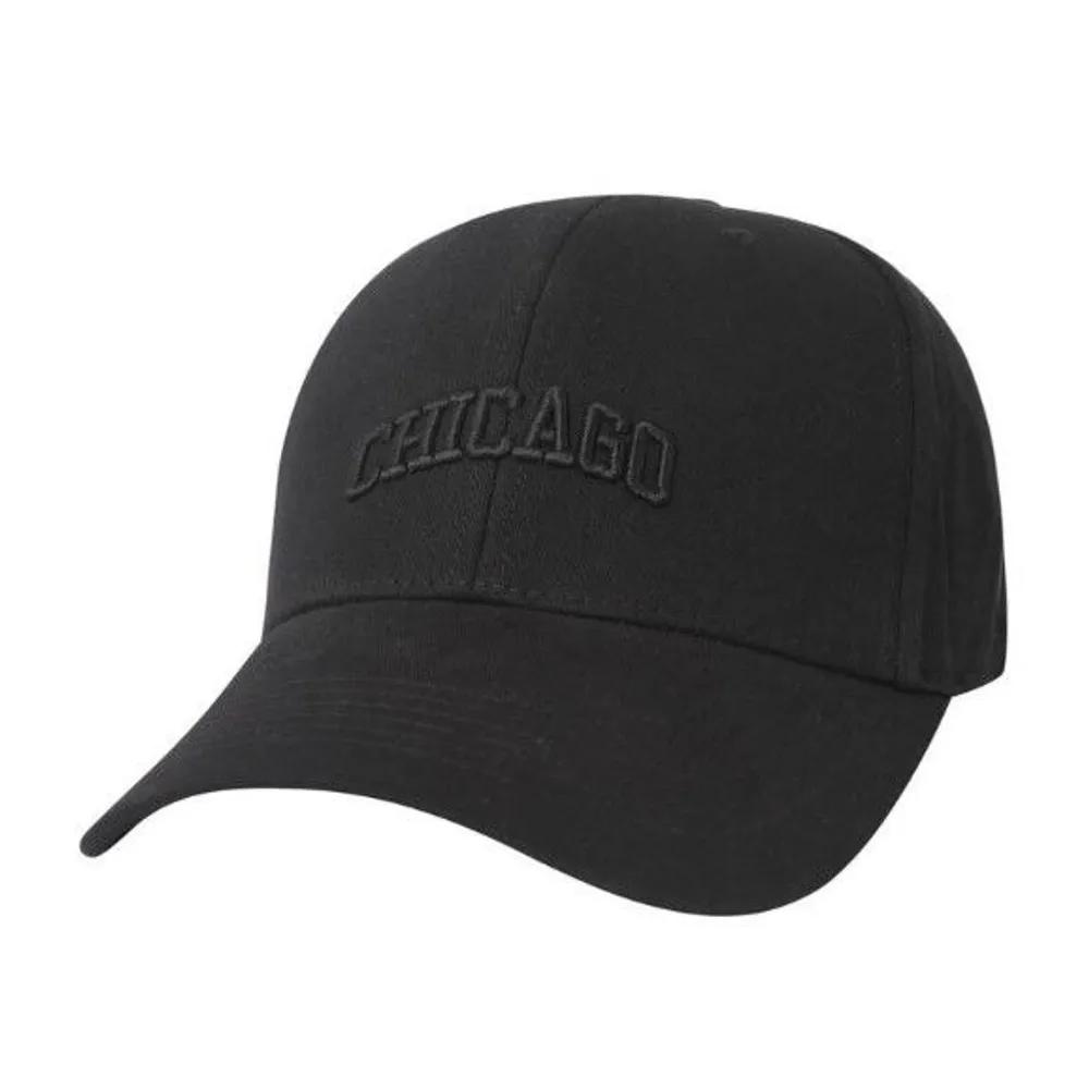 Unisex CHI Arch Tone Tone Letter Oversized Hard Cap N255AP442P Khaki
