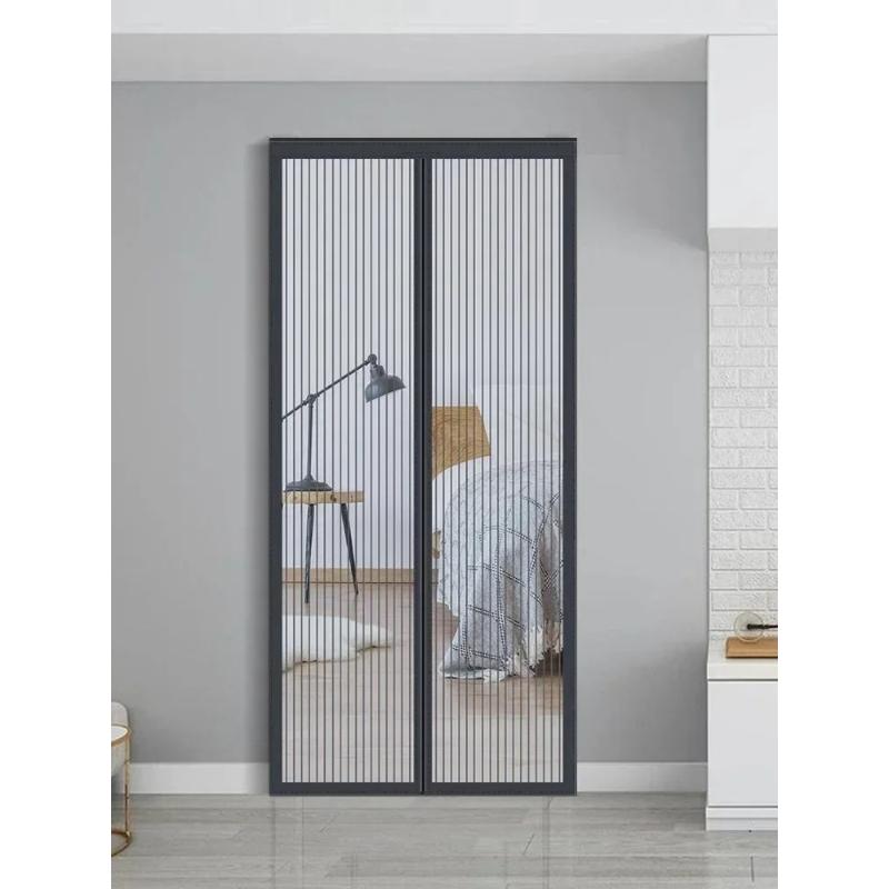 

Москитная сетка Москитная сетка для оконных занавесок Flipper Zero Magnetic Door Net Insect Screen Ecoflow Curtains Cover Home Garden 70x200cm чёрный