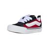 Vans Knu Skool Cushioning Durable Low-Top Walking Shoes Baby Shoes Black Red White VN000CYUBRR