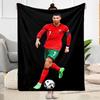Ronaldo Manchester United Legacy Suitable blanket for offices, travel, living rooms also a good gift for friends and family Suitable for all seasons.