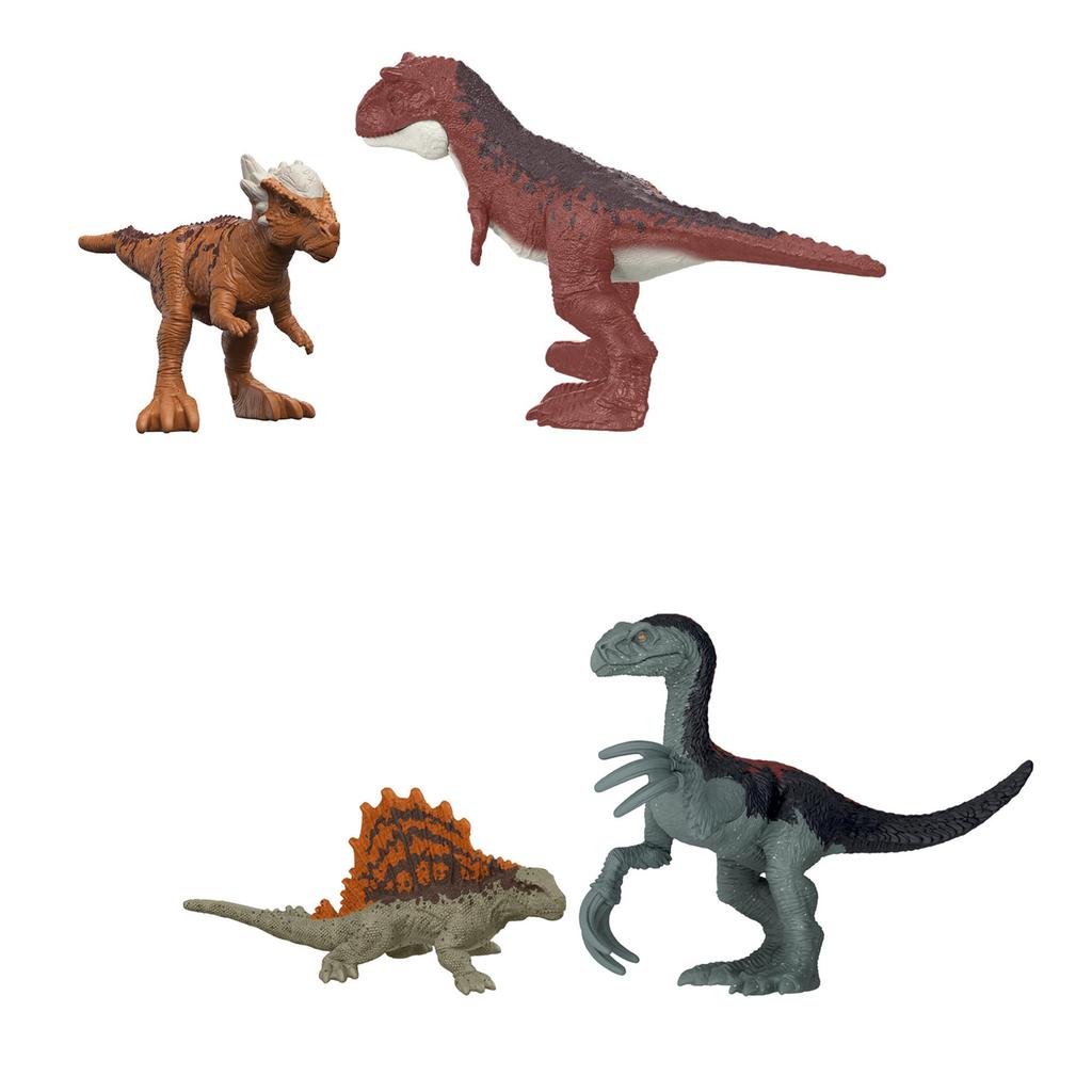 Mattel Jurassic World Minifigure Box Assortment 2024 1 3 and Vol. [Blind Pack] [Dinosaur Toy] [Ages Up] 986G-GWP38