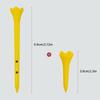 50Pcs Long and Short Plastic Golfs Tees Unbreakable 4 Prongs Head Tees Golfs Balls Stand Outdoor Sport Golfs Tees