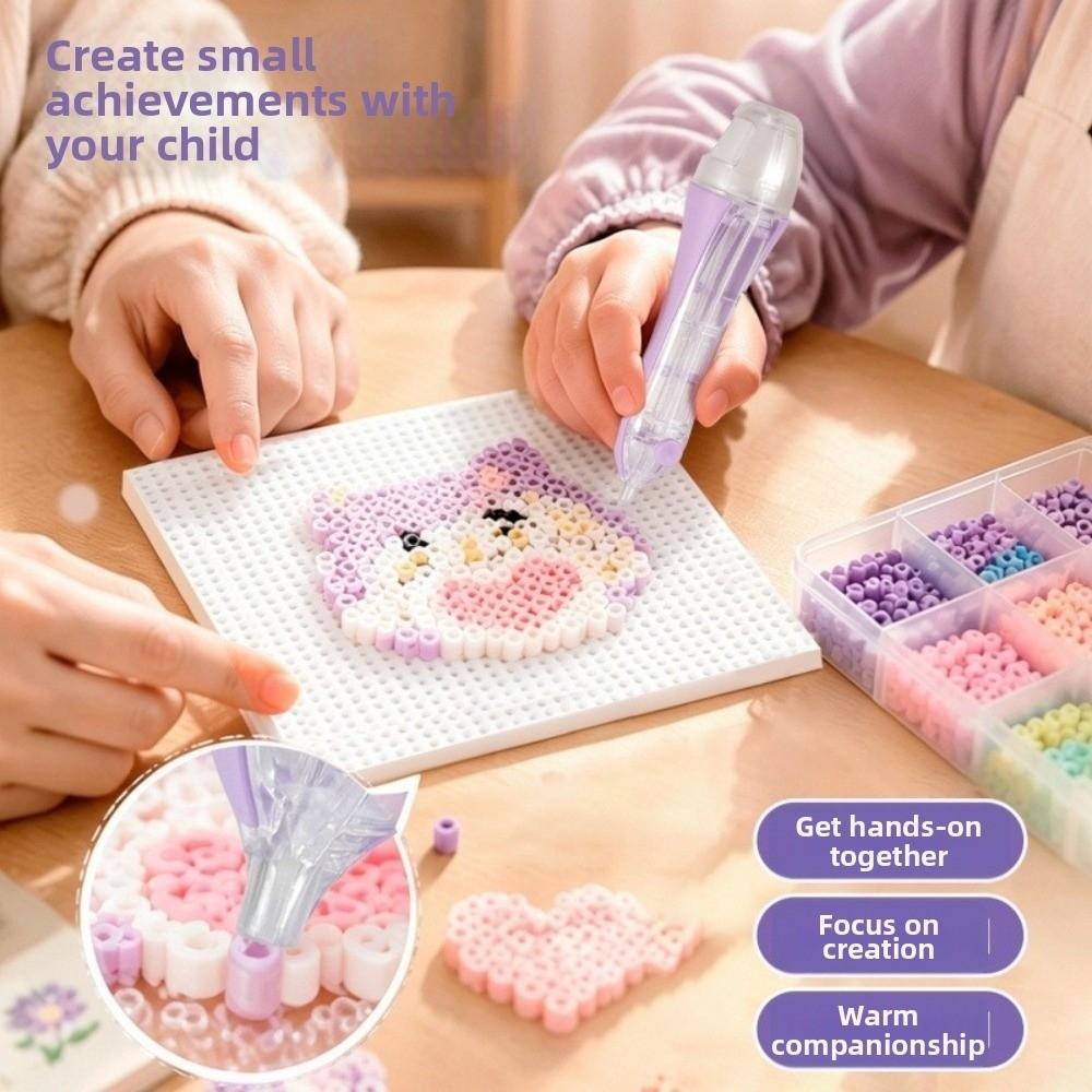 2.6mm Tip Fuse Bead Pen Automatic Press-Type Bead Pen Bead Positioning Pen Beading Crafts Tool