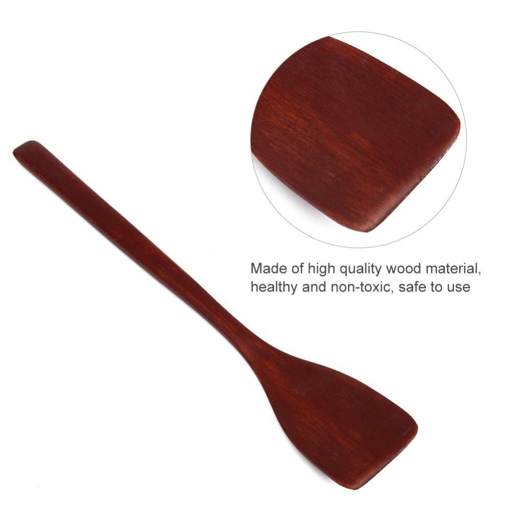 High Heat Wooden Turner No Stick Frying Spatula Wok Accessories Fried Shovel  Fried Food