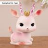 Flower Rhyme Deer Car Ornament - Creative Shaking Head Doll for Safe Car Decoration