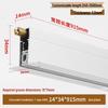 Automatic Lifting Soundproof Door Bottom Sealing Strip: Silent, Dustproof, Windproof Solution for Wooden Hotel Bedroom Doors