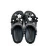 Crocs Baya EVA Sweet Cool Girl Sweet Cool Trend Niche Premium Comfortable Hole Shoes Women's Black