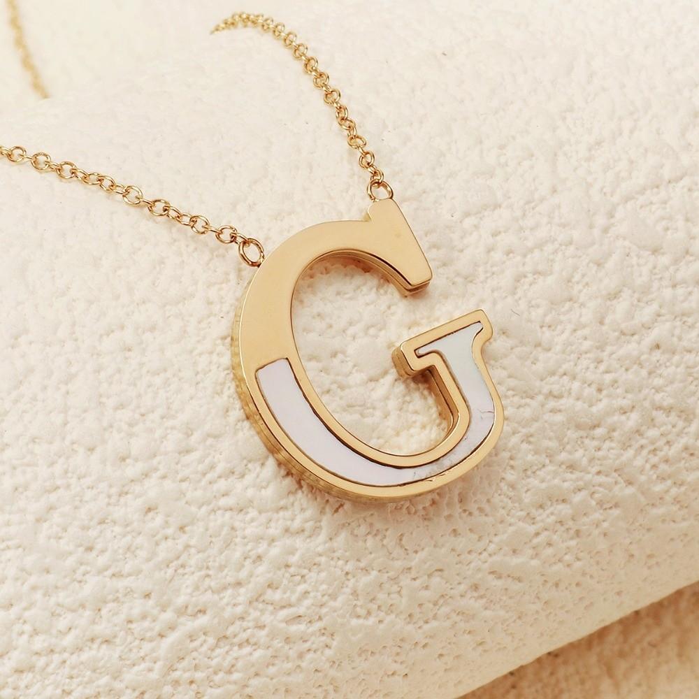 English Letter English Letter Necklace Combination Name Couple Clavicle Chain  Unisex