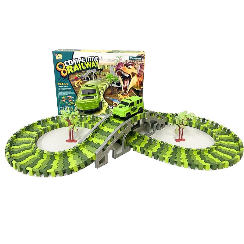 DIY Modulare Elektrische Autorennbahn Bausteine für Kinder - Ingenieurwesen & Lernspielzeug