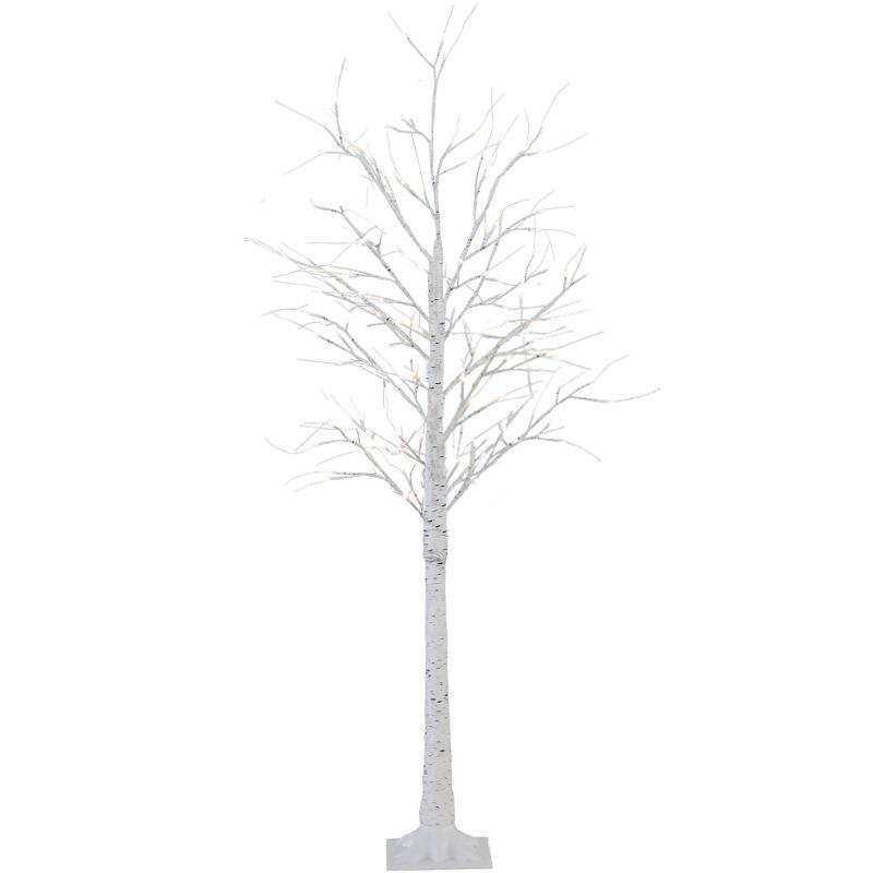 LED Birch Tree Light - Copper Wire Christmas and Landscape Decoration.