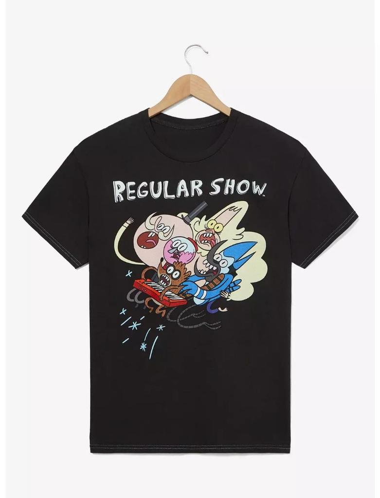 Vintage Regular Show Group Portrait TShirt BoxLunch Exclusive New SpringSummer Arrivals Regular Fit Casual Streetwear Unisex