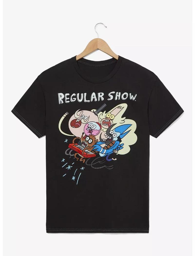 

Vintage Regular Show Group Portrait TShirt BoxLunch Exclusive New SpringSummer Arrivals Regular Fit Casual Streetwear Unisex 2XL