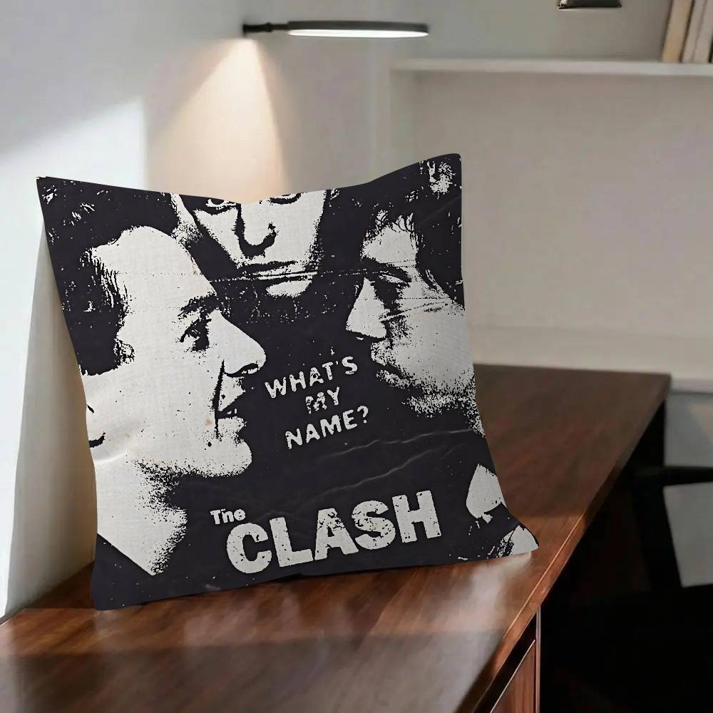 Rock Band Das Album Clash Kissen Kissen Geschenk Heim Büro Dekoration Kissen Schlafzimmer Sofa Auto Kissenbezug Kissenbezug