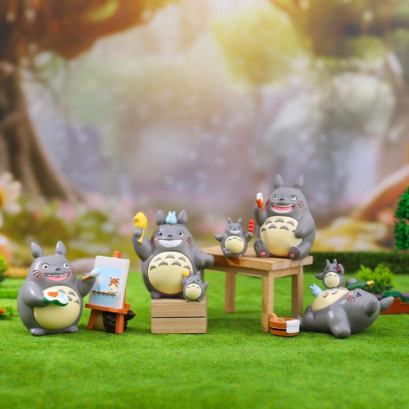 In Stock New Hayao Miyazaki Forest Fairy Tale Creative Anime Blind Box Desktop Ornaments Birthday Surprise Holiday Gifts