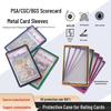 American Pokémon PSA Card Protector: BGS Metal Magnetic Double-Sided Glass Grading Card Artifact