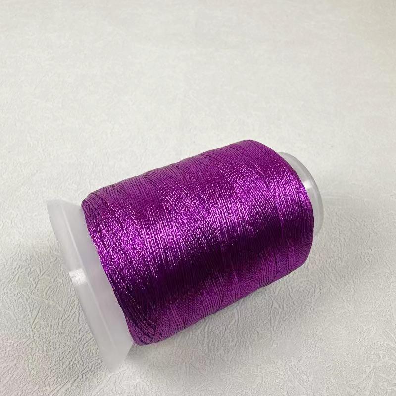 Vibrant Ice Silk Tassel Thread: 51 Colors for DIY Bracelets & Necklaces