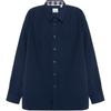 Burberry Shirts Men's Dark Blue Lapel Moderate 39911571