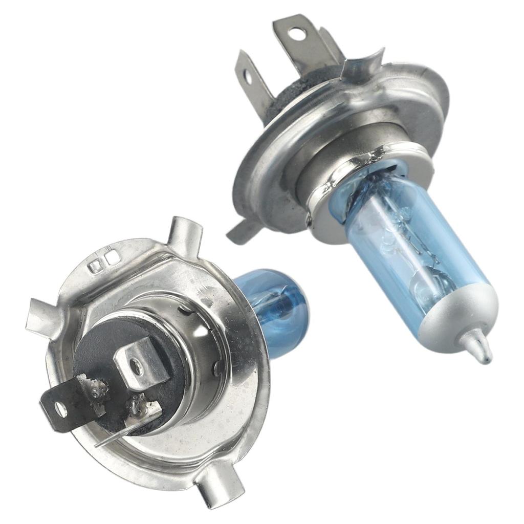 Replacement Headlight 2pcs H4/HB2 Xenon 12V 6000K Bright Light Halogen