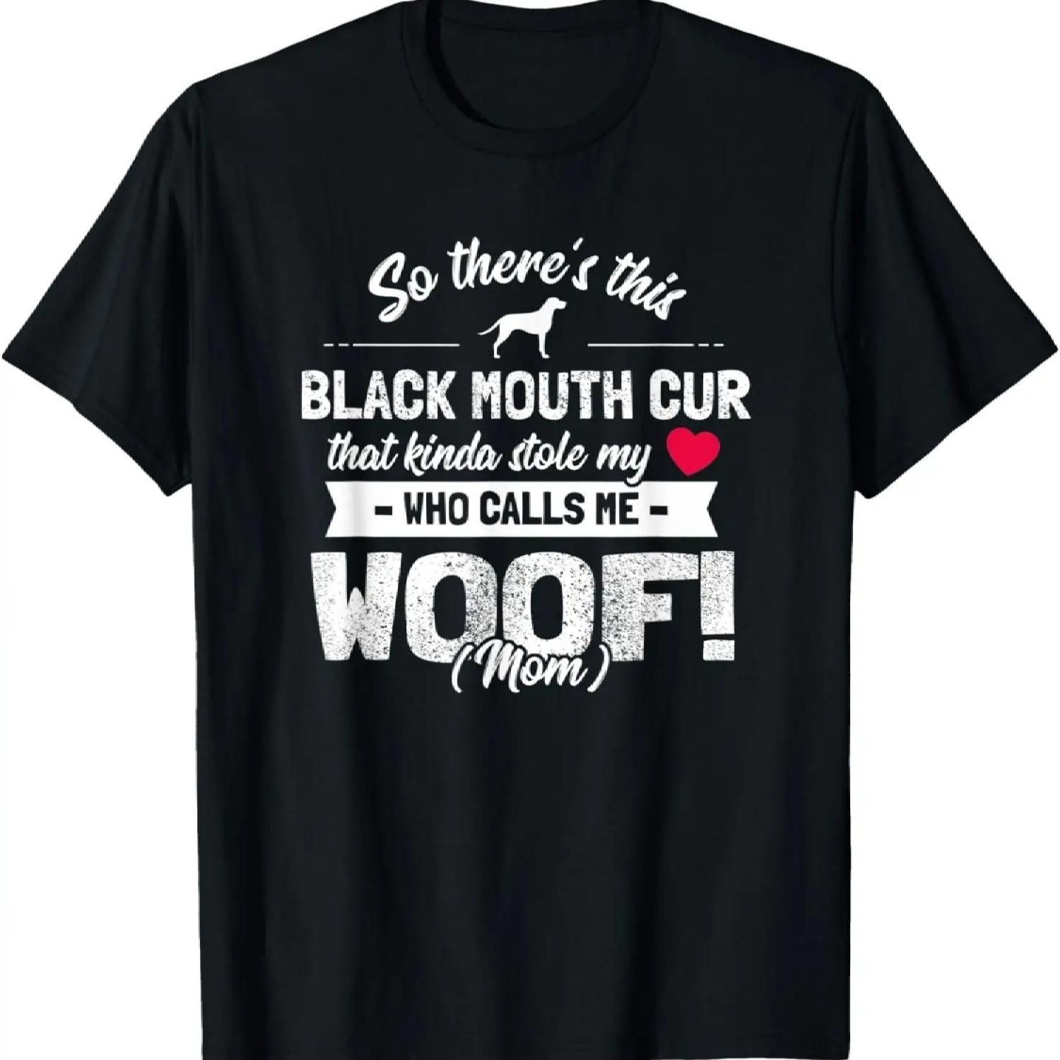 

Black Mouth Cur T-Shirt XXXXXL чорний