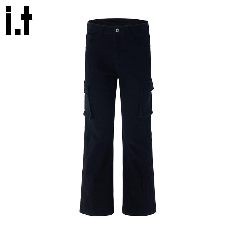 CHOCOOLATEit Men s Black Cotton Blend Cargo Pants XL