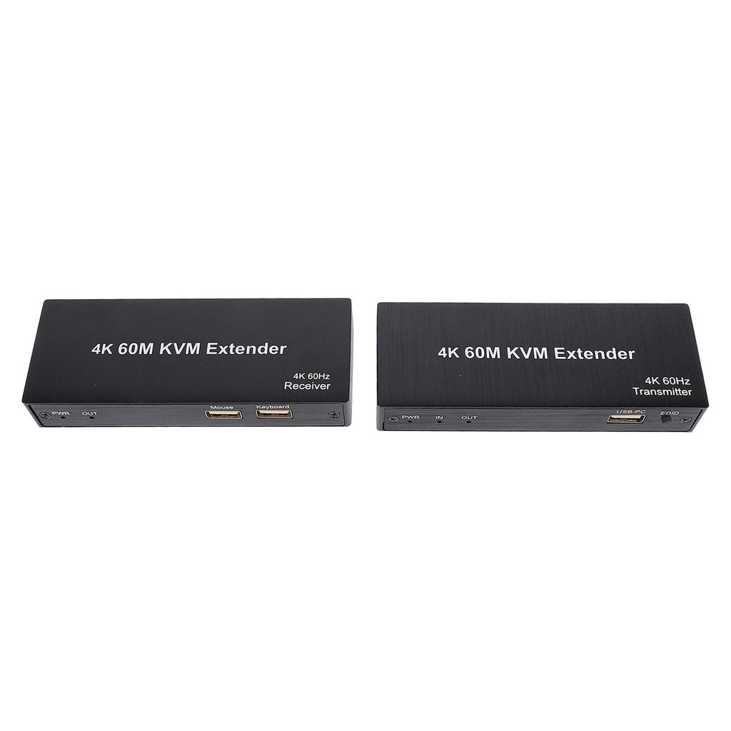 60m HD Multimedia Interface KVM USB Extender Überträgt 4K@60Hz HD-Video über Cat5e 6 7 Kabel