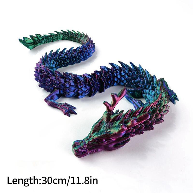 3D Printed Dragon Desk Accessorie Office Accessorie 3D Printed Snake Octopus Ornament Birthday Holiday Gifts Room Decor
