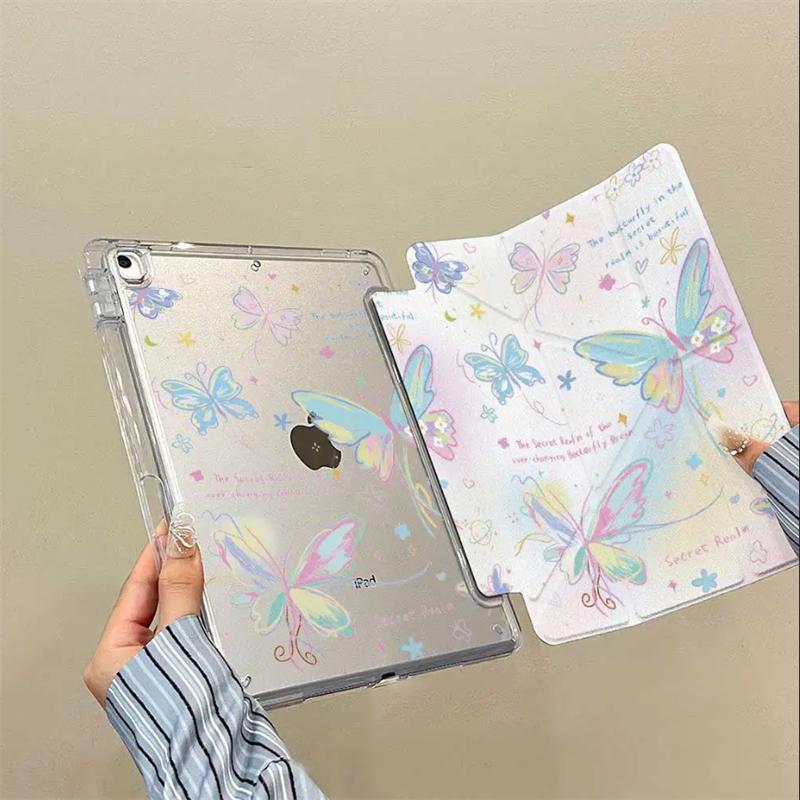 

Чохол-книжка Y-Fold для планшета iPad A16 11-го 11 10-го 9-го 8-го 7-го покоління Чохол для Air 6 7 5 4 3 2 1 Pro 11 дюймів 2024 2025 Чохол Funda iPad Pro11 2024 2025