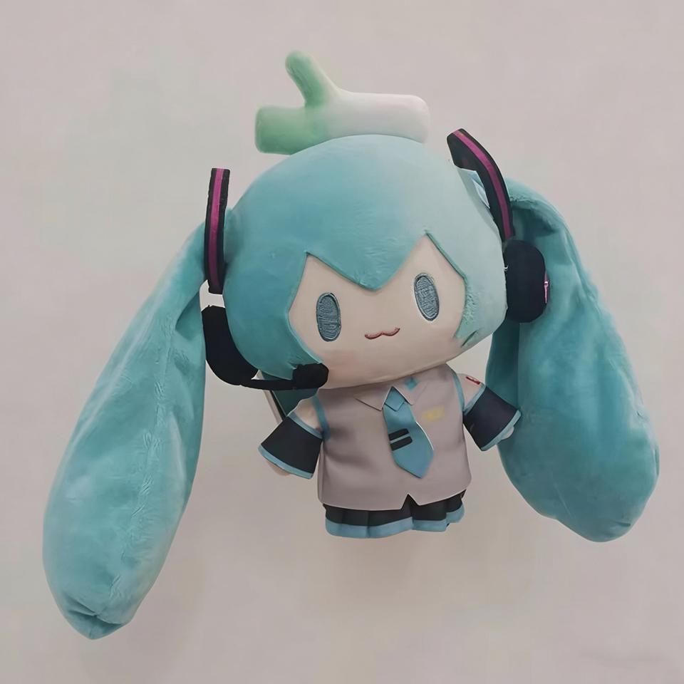 16CM Hatsune Miku Fufu Peluche Bambola Anime Kawaii Carina Fresca Giocattoli Bambole Peluche Regali di Compleanno Intorno Carina Bambola Fidanzata FAN--