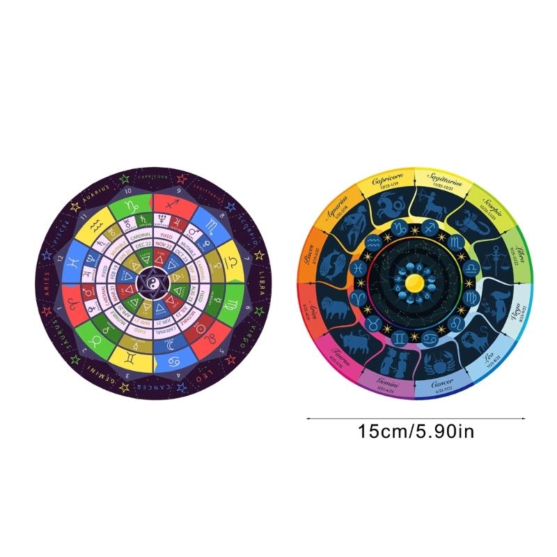 Pendelmatte Sternbilder Mauspads Gummi Divinationsmatte Wünschelruten Zeremonienmatte für Schreibtischdekoration