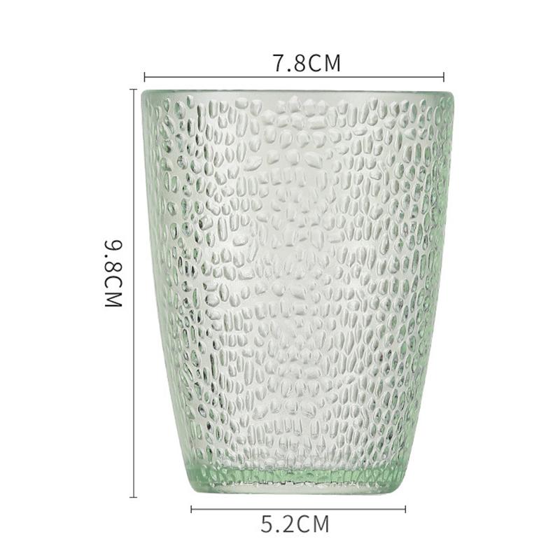 Drinkware Acrylic Acrylic Glasses 210/300/360ml Stackable Drink Cup Transparent Unbreakable Tea Cup Bar
