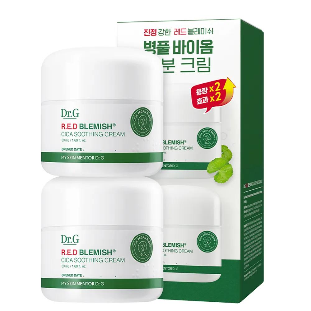 Dr.G Red Blemish Cica Soothing Cream 50ml Duo