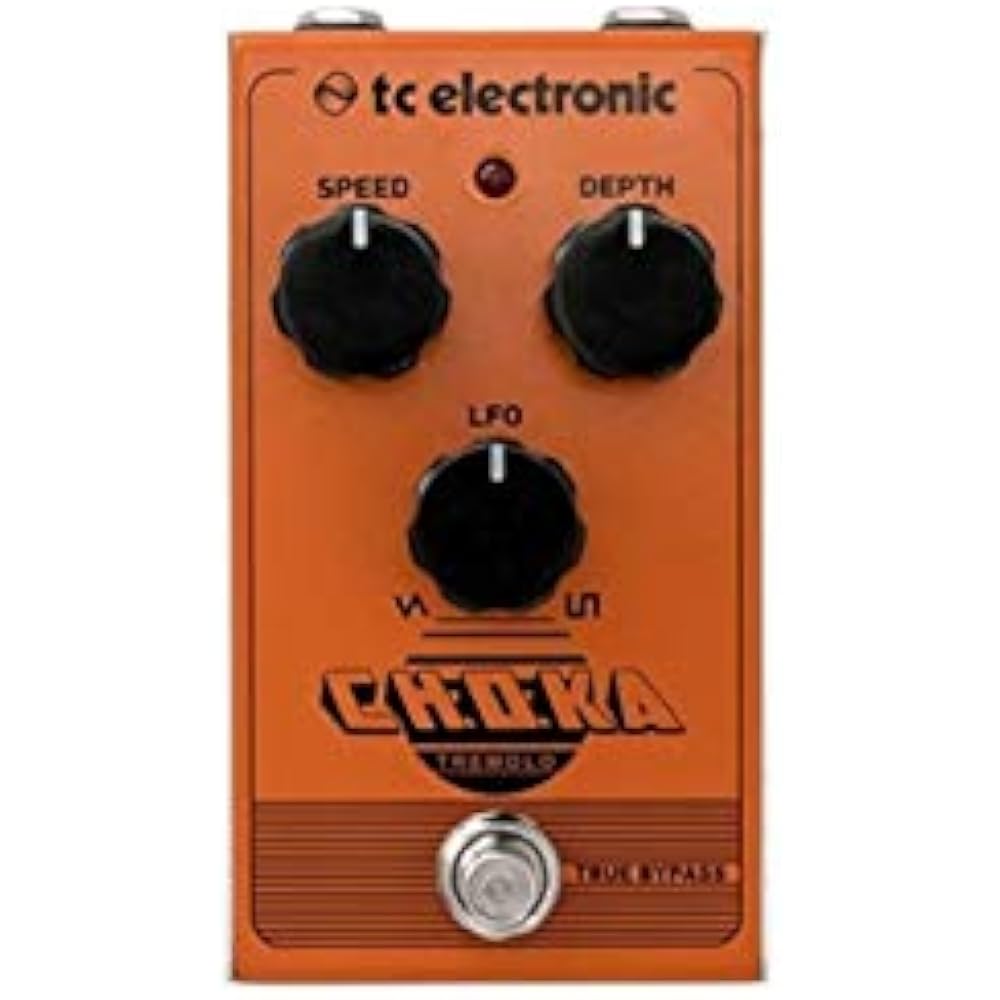 TC ELECTRONIC Analog Tremolo Pedal Guitar Effector Waveform Switchable Simple Operation True Bypa...