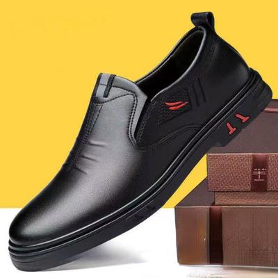 Neue Herrenschuhe im Frühling, weiche Oberseite und weiche Unterseite, Business-Casual-Lederschuhe, bequeme und vielseitige Lederschuhe, Herren