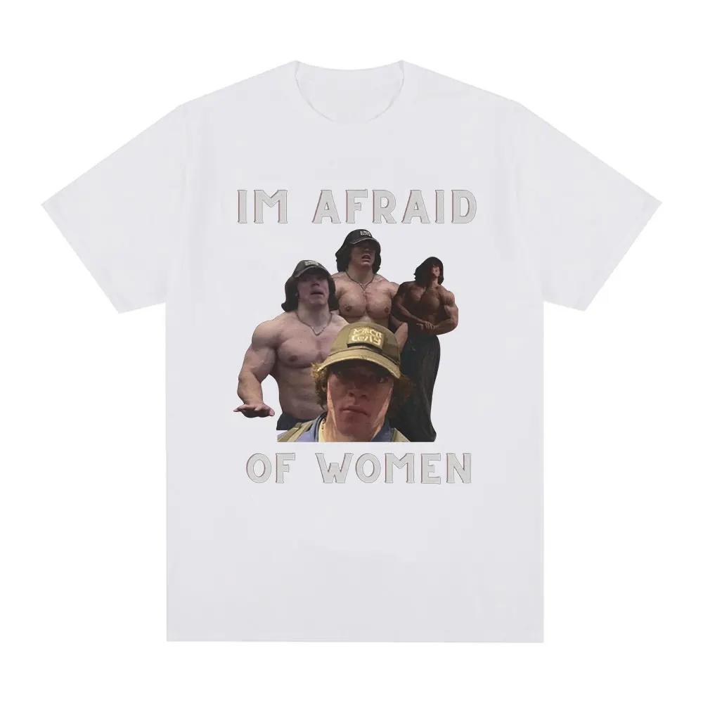 

I m afraid of women Sam Sulek T-shirt gym fitness enthusiast gift Tshirtwomen s clothing casual oversized T-shirt S