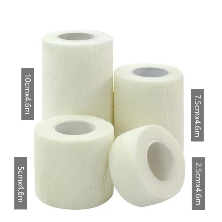 1PC Self-adhesive Elastic Bandage Elastoplast Sports Wrap Tape Sports Protector For Knee Finger Ankle Palm First Aid Kit